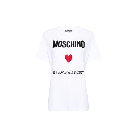 Moschino Couture In Love We Trust T-Shirt MO-8735532646612-42