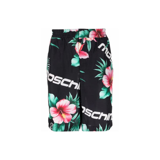 Moschino Couture Black Silk Short And Mini Shorts