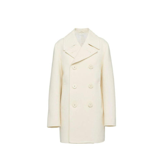 Prada Double-Breasted Wool Coat PR-8735543591124-44