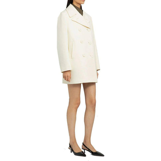 Prada Double-Breasted Wool Coat PR-8735543591124-44