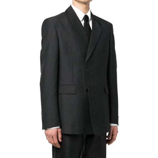 Prada Double-Breasted Wool Jacket PR-8736548651220-IT50 | L