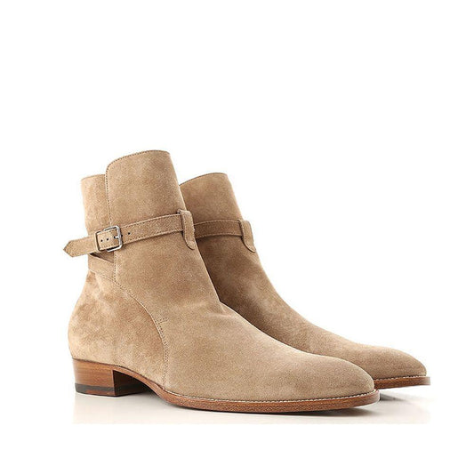 Saint Laurent Wyatt Jodhpur Boots SA-8735581995220-EU39/US6