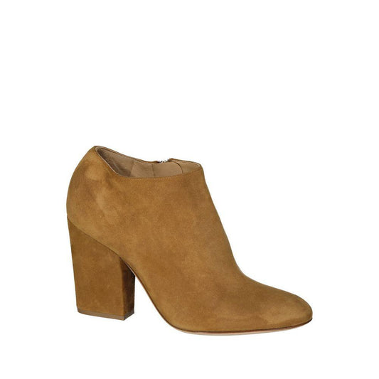 Sergio Rossi Leather Ankle Boots SE-8735589695700-EU35.5/US5.5