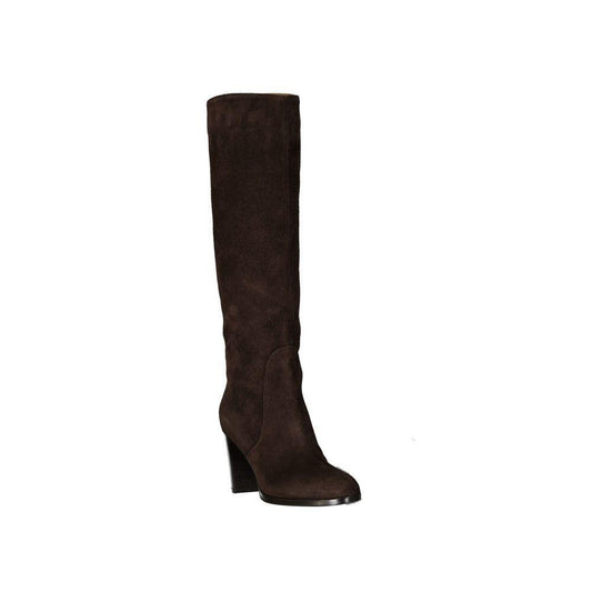 Sergio Rossi Leather Boots SE-8735589925076-EU34/US4