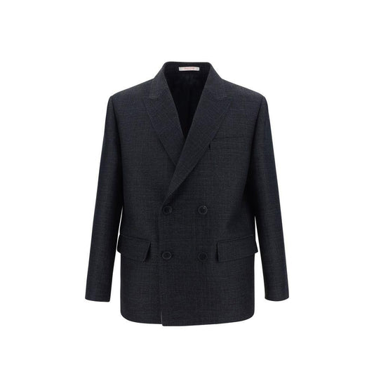 Valentino Wool And Silk Jacket VA-8735619186900-48 | M