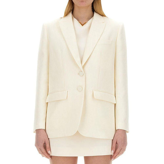 Valentino Wool And Silk Toile Iconographe Jacket VA-8735619252436-42