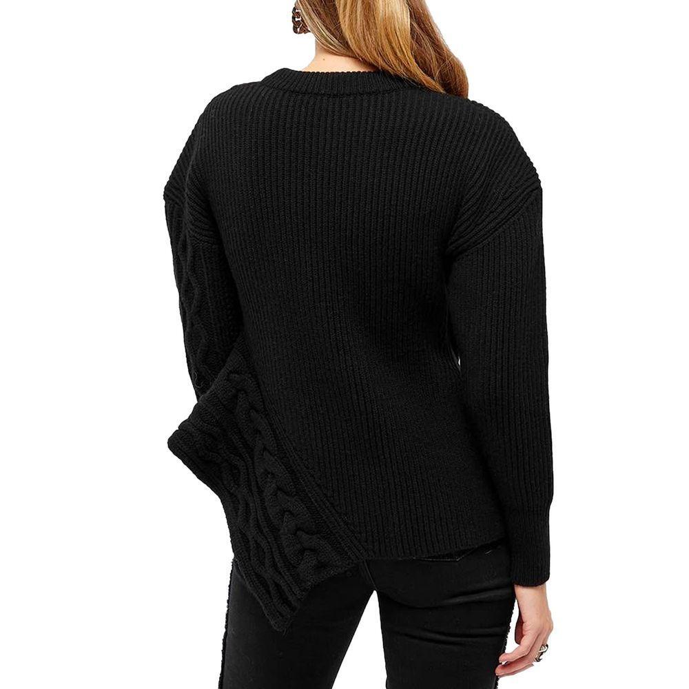 Alexander McQueen Asymmetric Wool Jumper AL-8736213303508-M