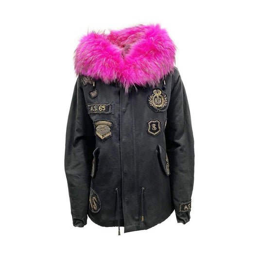 AS65 Canvas Embellished Parka Jacket AS-8736243024084-XXS