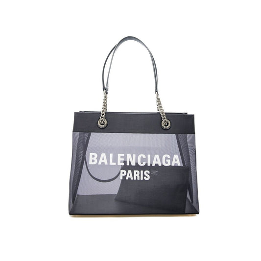 Balenciaga Black Polyester Tote Bag