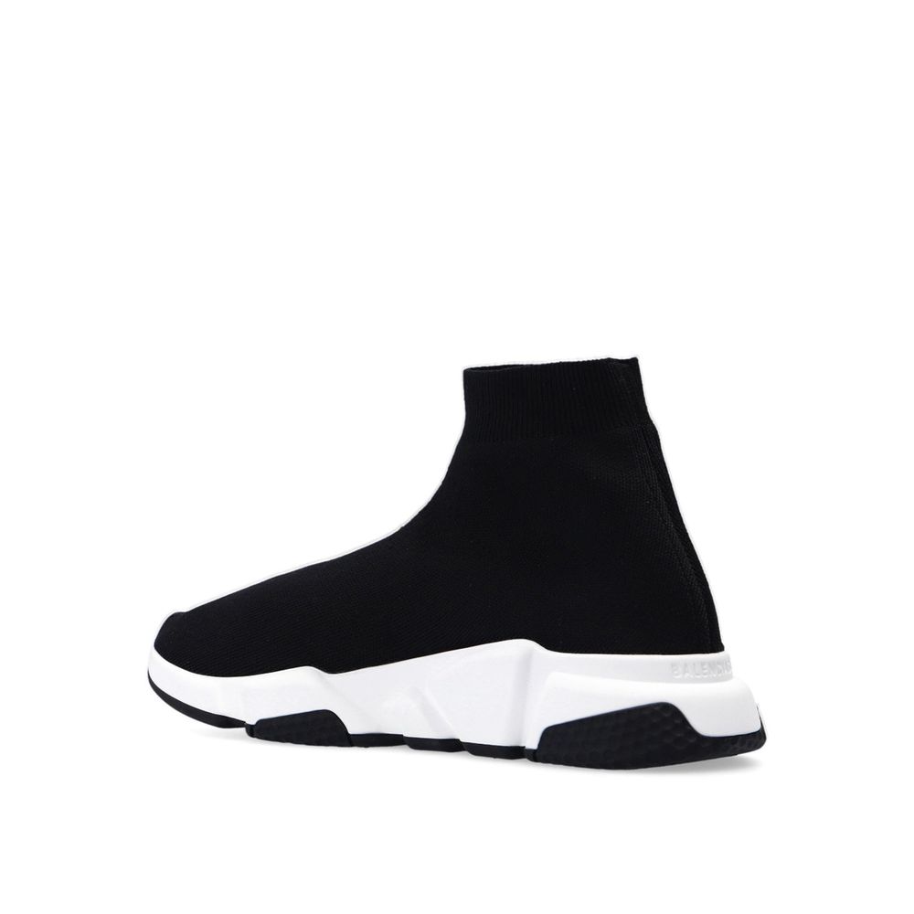 Balenciaga Black Fabric Athletic Sneakers