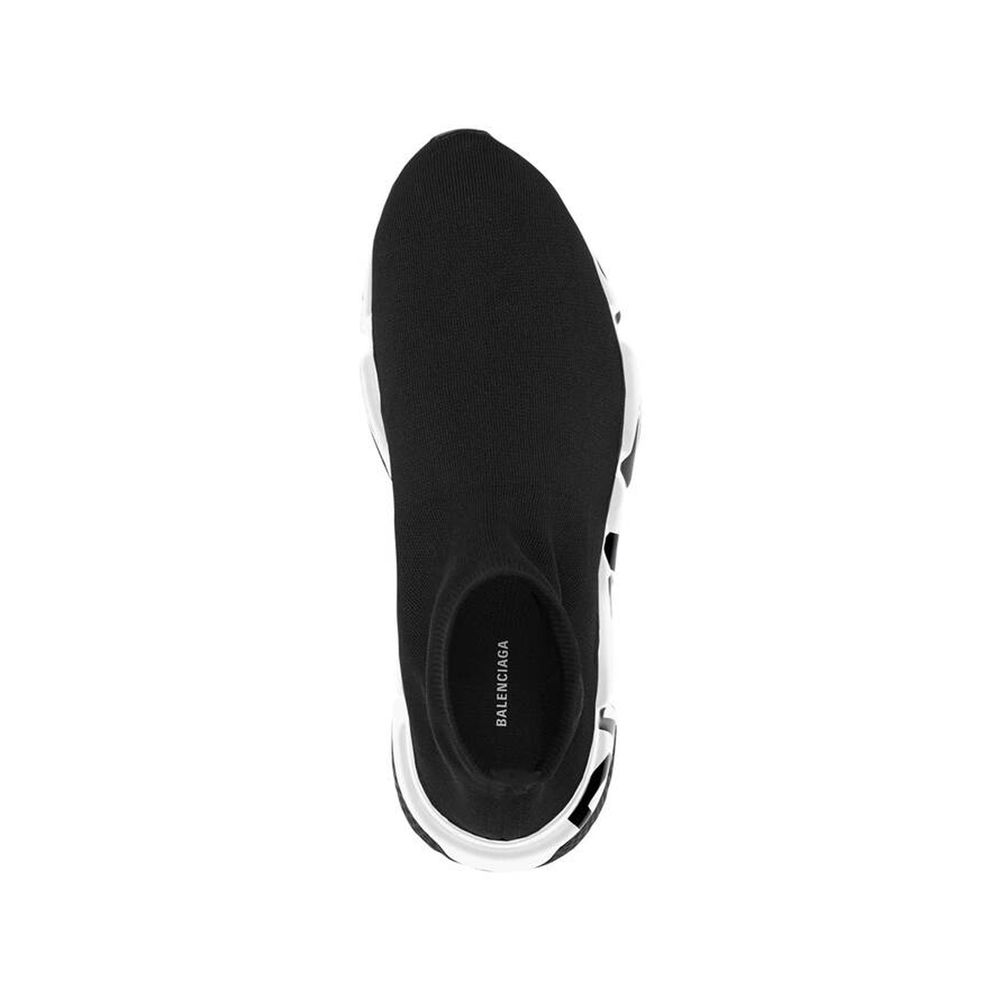 Balenciaga Black Fabric Athletic Sneakers