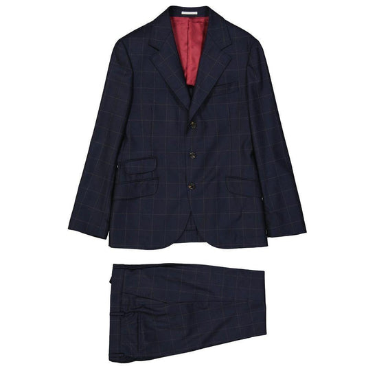 Brunello Cucinelli Wool Suit BR-8736289390804-IT46 | S