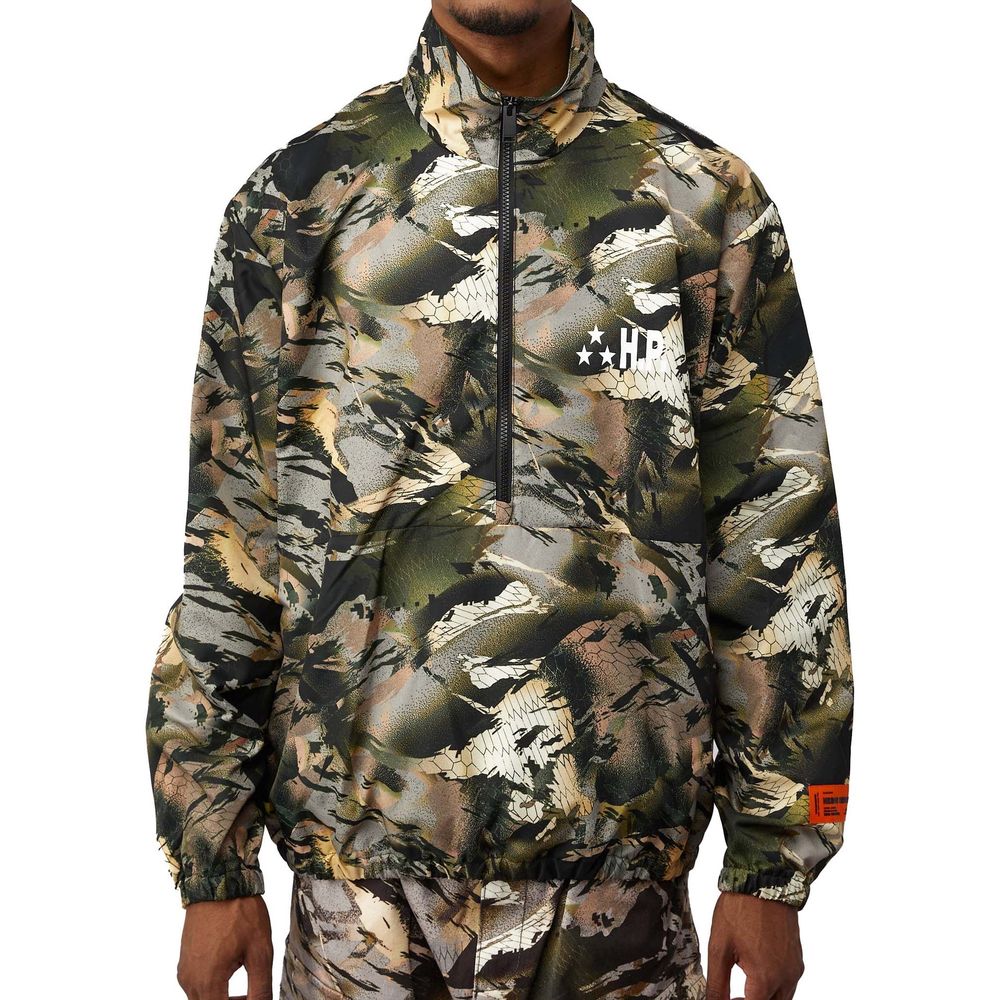 Heron Preston Green Polyamide Shell Jacket