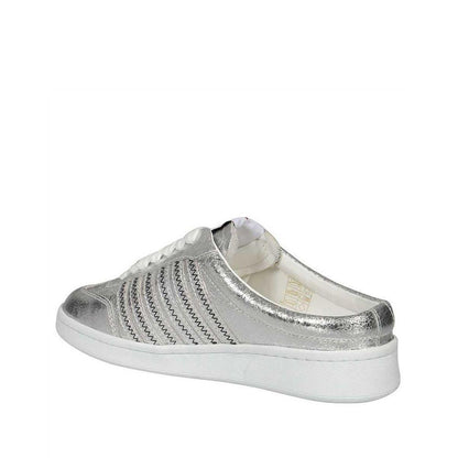 Dsquared² Silver Calfskin Sneakers
