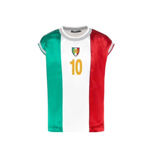 Dolce & Gabbana Satin T-shirt DO-8736359645396-M