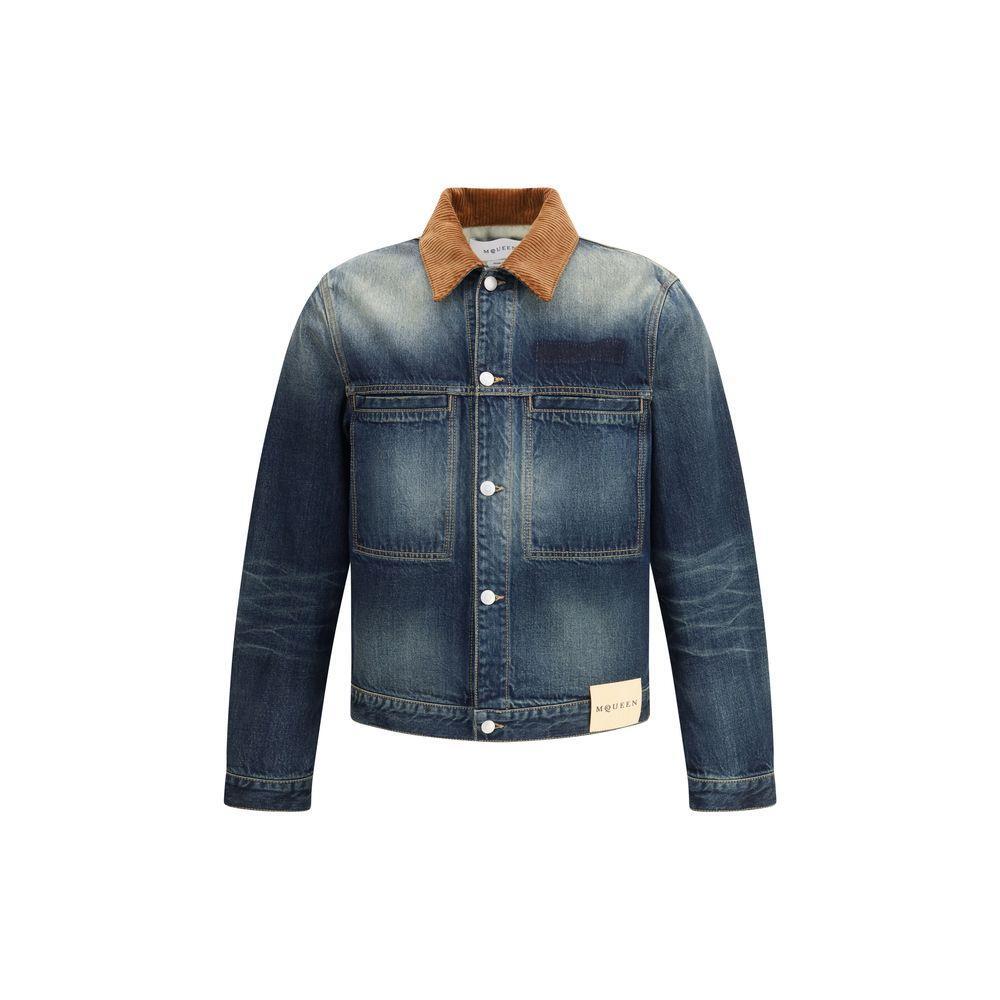 Alexander McQueen Denim Jacket AL-839093QYABR4211-IT50 | L