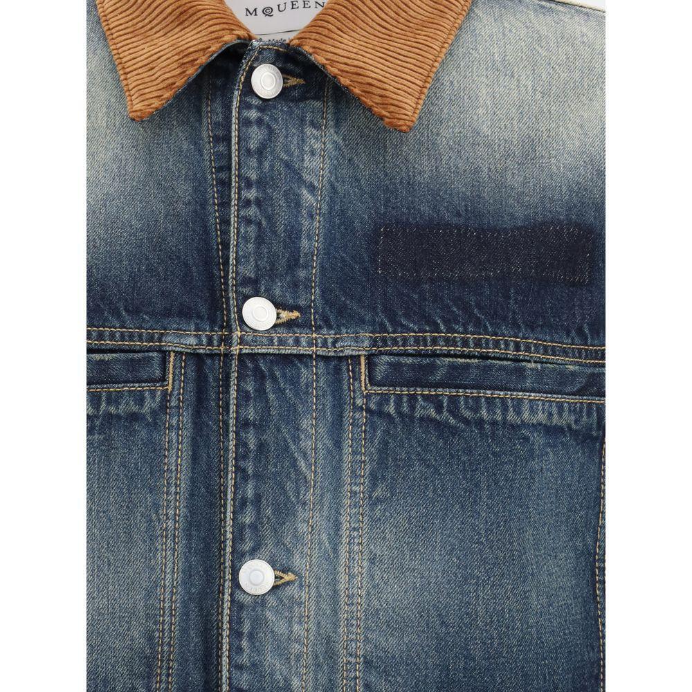 Alexander McQueen Denim Jacket AL-839093QYABR4211-IT50 | L