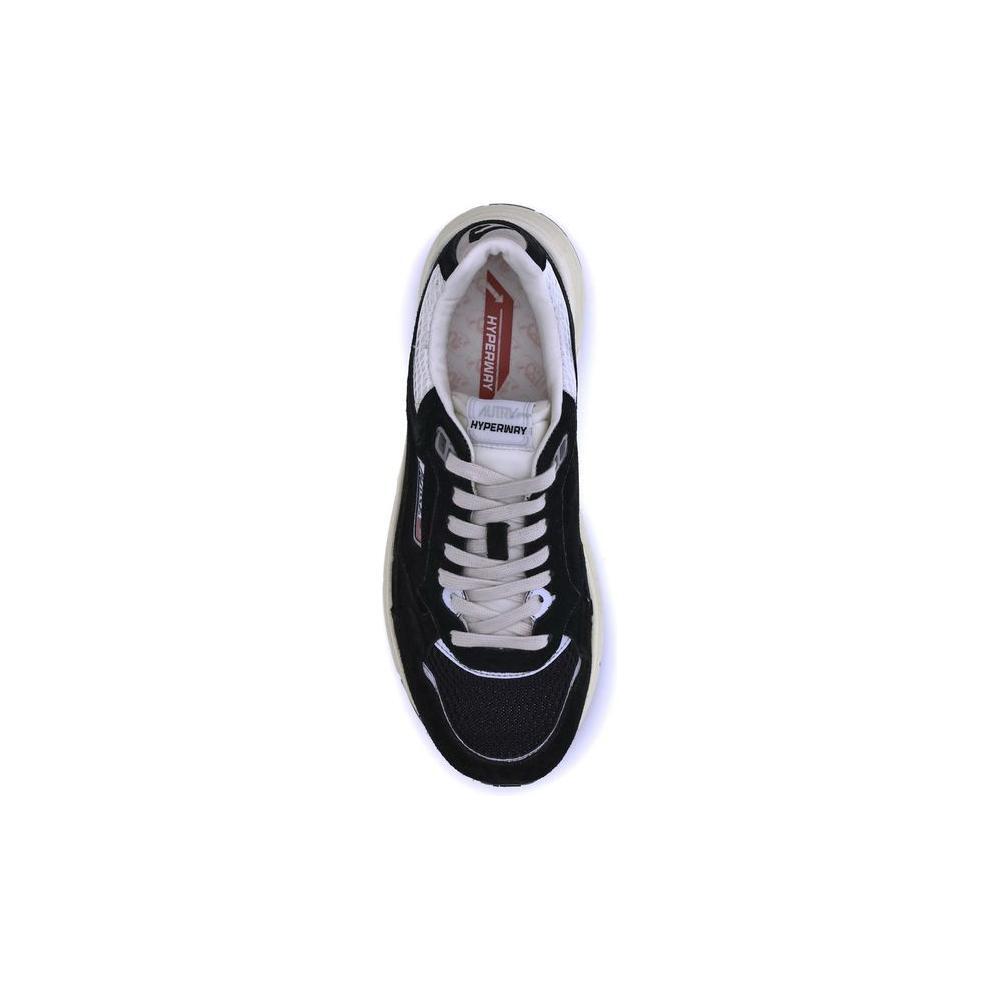 Autry Hyperway Low Sneakers AU-HYLMUM07BLACKSILV-EU40/US7