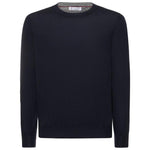 Brunello Cucinelli Blue Cashmere Men Sweater BR-15785-IT50 | L