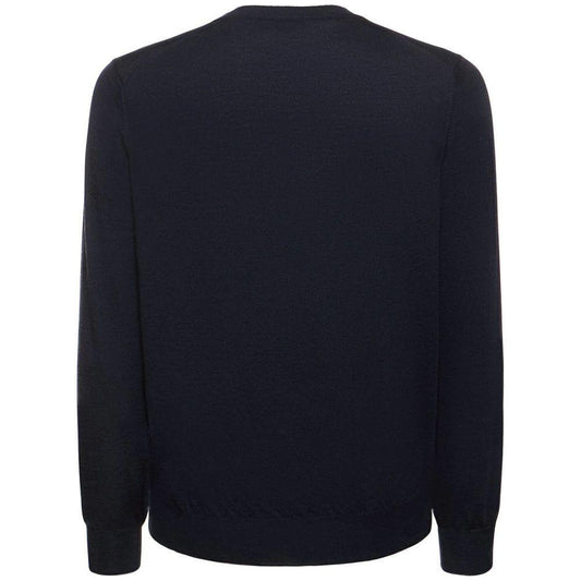 Brunello Cucinelli Blue Cashmere Men Sweater BR-15785-IT50 | L