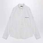 Balenciaga White Uniform Merch button-down shirt 830979TRM28/R_BALEN-9000_401
