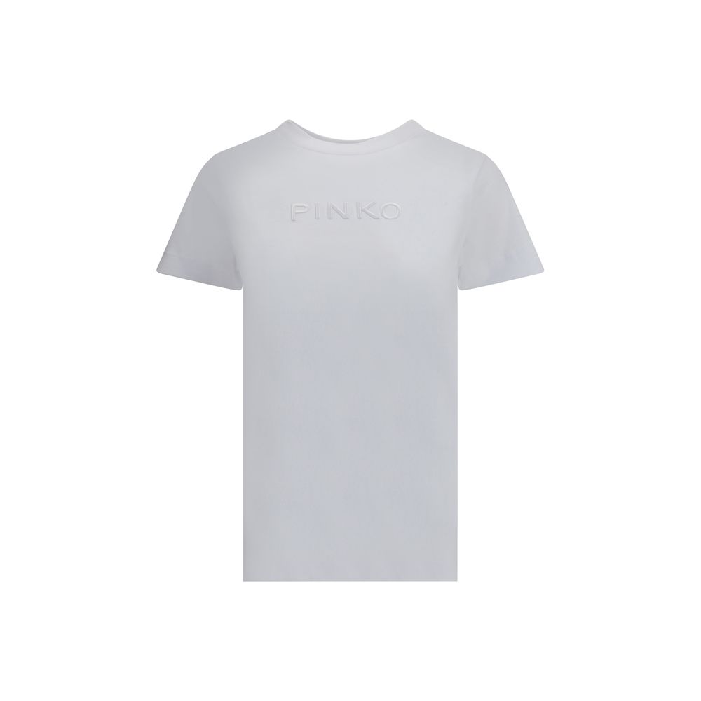 PINKO White Cotton T-Shirt