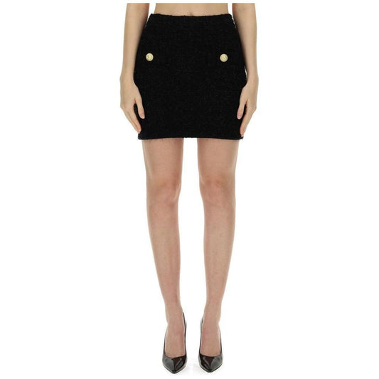 Balmain Tweed Mini Skirt BA-8776934555860-42