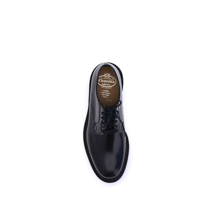 Church's Black Calf Leather Bos Taurus Oxfords And Derbies