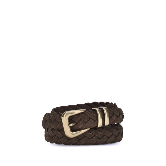 Brunello Cucinelli Leather woven Belt BR-MAURP253C7284-110 CM / 44 INCHES