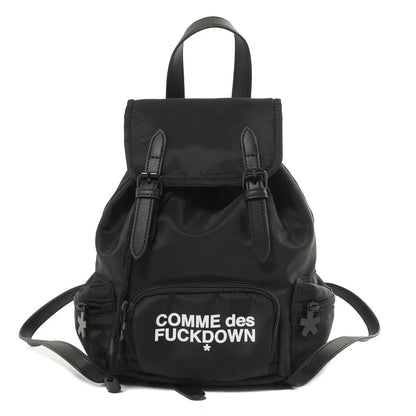 Comme Des Fuckdown Black Nylon Backpack