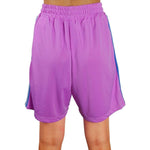 Comme Des Fuckdown Purple Polyester Short CO-10358-S