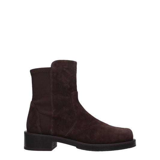 Stuart Weitzman Brown Leather Ankle Boots ST-8547425747209-EU36/US6