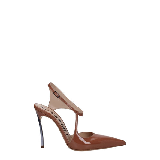 Casadei Pink Leather High Heel Pumps
