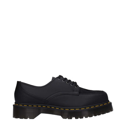 Dr. Martens Black Leather Oxfords And Derbies