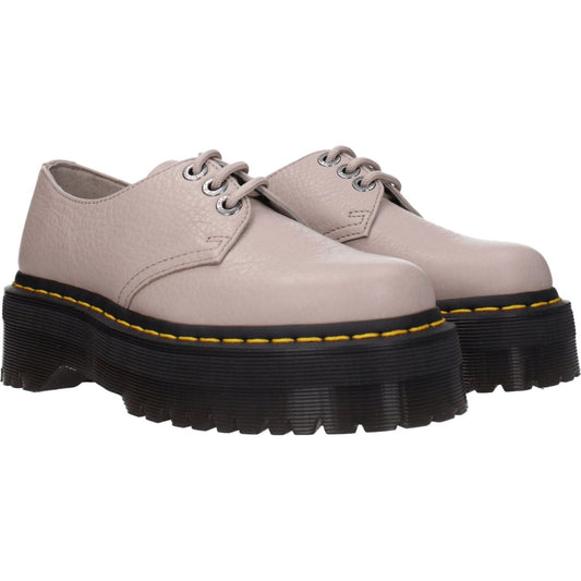 Dr. Martens Gray Leather Oxfords And Derbies DR-8547455926537-EU36/US6