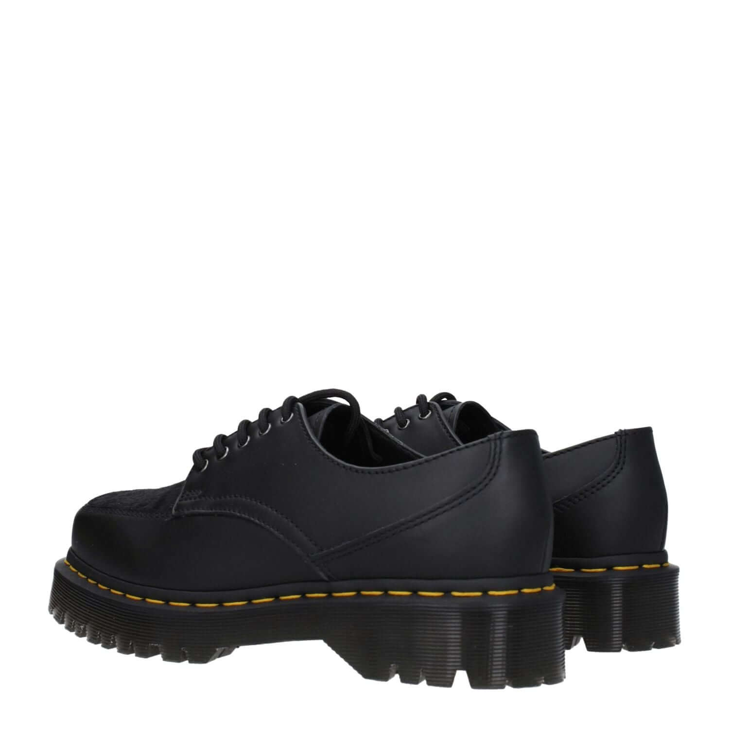 Dr. Martens Black Leather Oxfords And Derbies