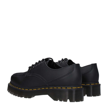 Dr. Martens Black Leather Oxfords And Derbies