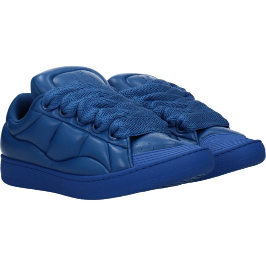 Lanvin Blue Leather Low Tops LA-8547456811273-EU41/US8