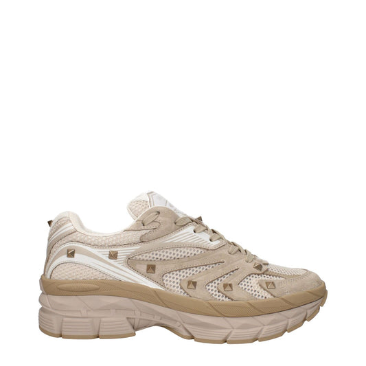 Valentino Garavani Beige Fabric Low Tops VA-9293500219657-EU40/US7