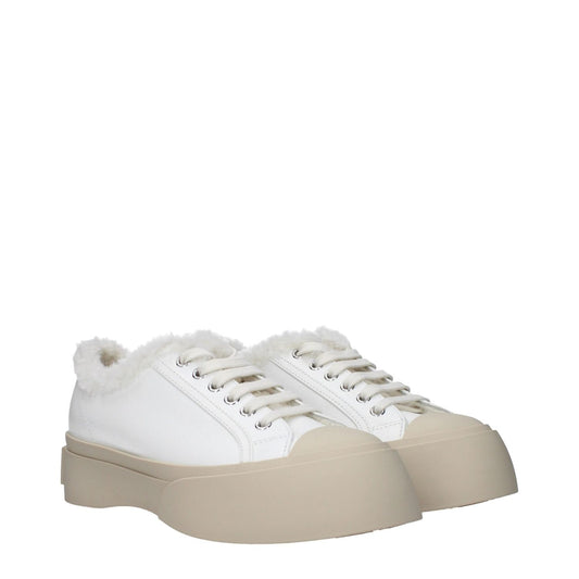 Marni White Leather Low Tops MA-9490973425929-EU36/US6