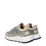 Versace Green Fabric Low Tops VE-14884864557321-EU41/US8