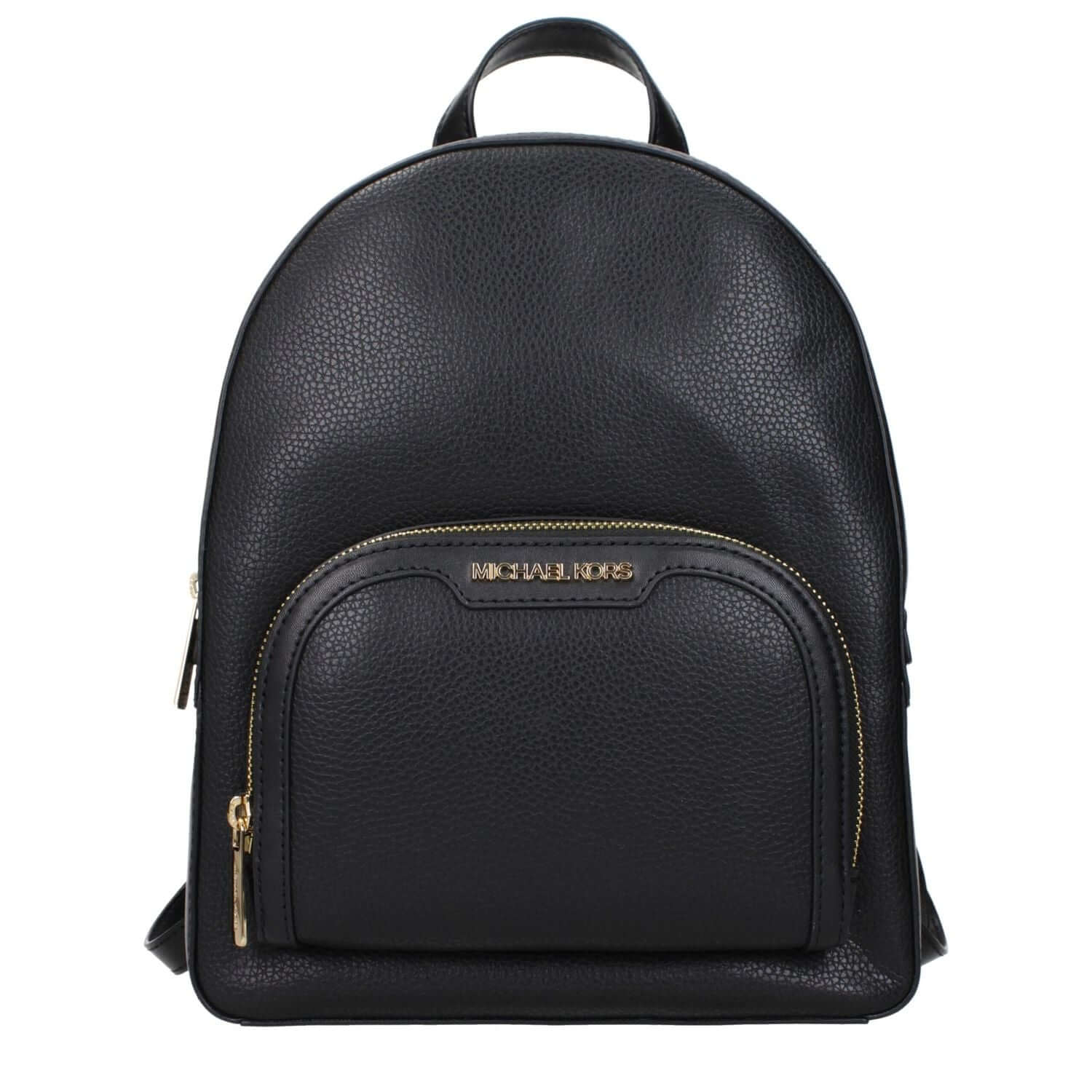 Michael Kors Black Leather Backpack