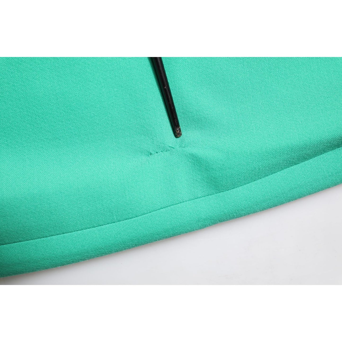 Dolce & Gabbana Green Sleeveless Bodycon A-line Mini Dress