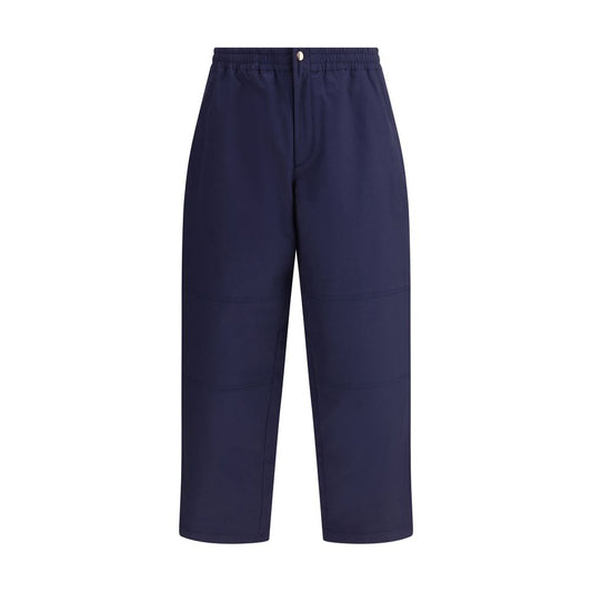 Moncler x Donald Glover Blue Cotton Casual Pants