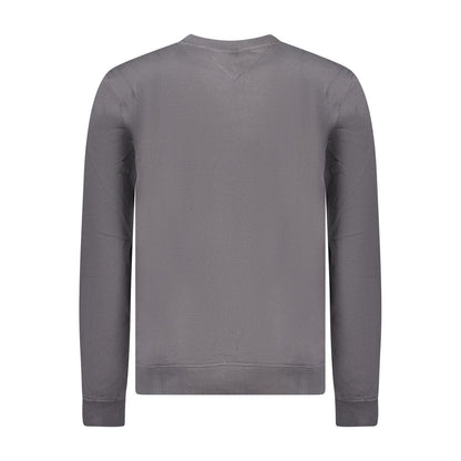Tommy Hilfiger Gray Cotton Men Sweater