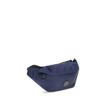 Moncler Blue Nylon Clutch Bag
