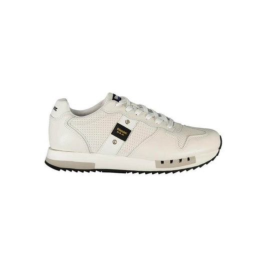 Blauer White Leather Men Sneaker BL-39232-EU41/US8