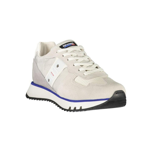 Blauer Gray Leather Men Sneaker BL-39243-EU40/US7