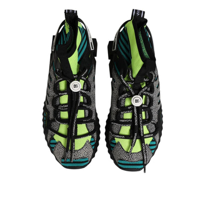 Dolce & Gabbana Multicolor Sorrento Socks Men Sneakers Shoes