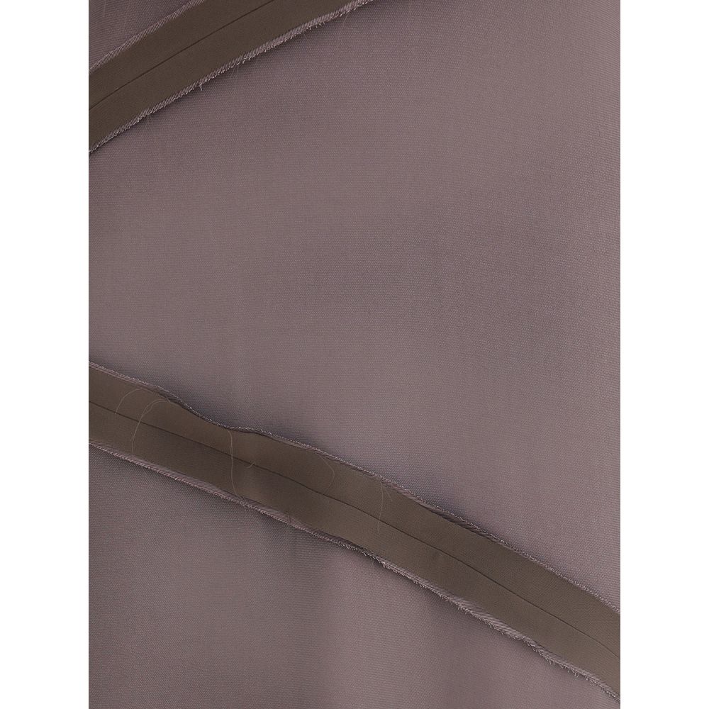 The Attico Brown Viscose Casual Dress